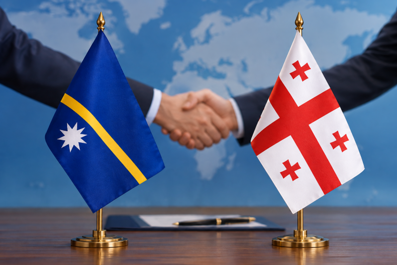საქართველოსა და ნაურუს რესპუბლიკას შორის დიპლომატიური ურთიერთობები დამყარდება